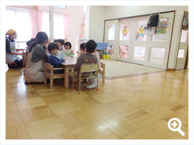 １歳児保育室（うさぎ組）